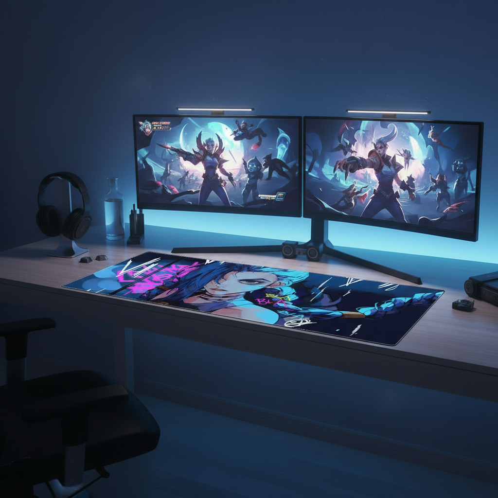 neon riot desk mat – where chaos meets style 30x40x.3 cm neon riot desk mat – where chaos meets style 30x40x.3 cm