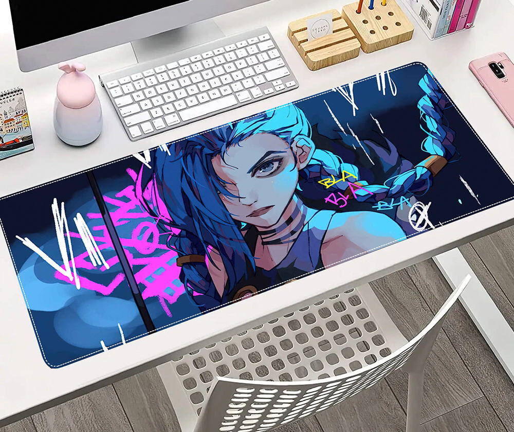 Hddc7e073823b4f7596d15346b33cf4bfb Neon Riot Desk Mat – Where Chaos Meets Style 30x40x.3 Cm - Image 6