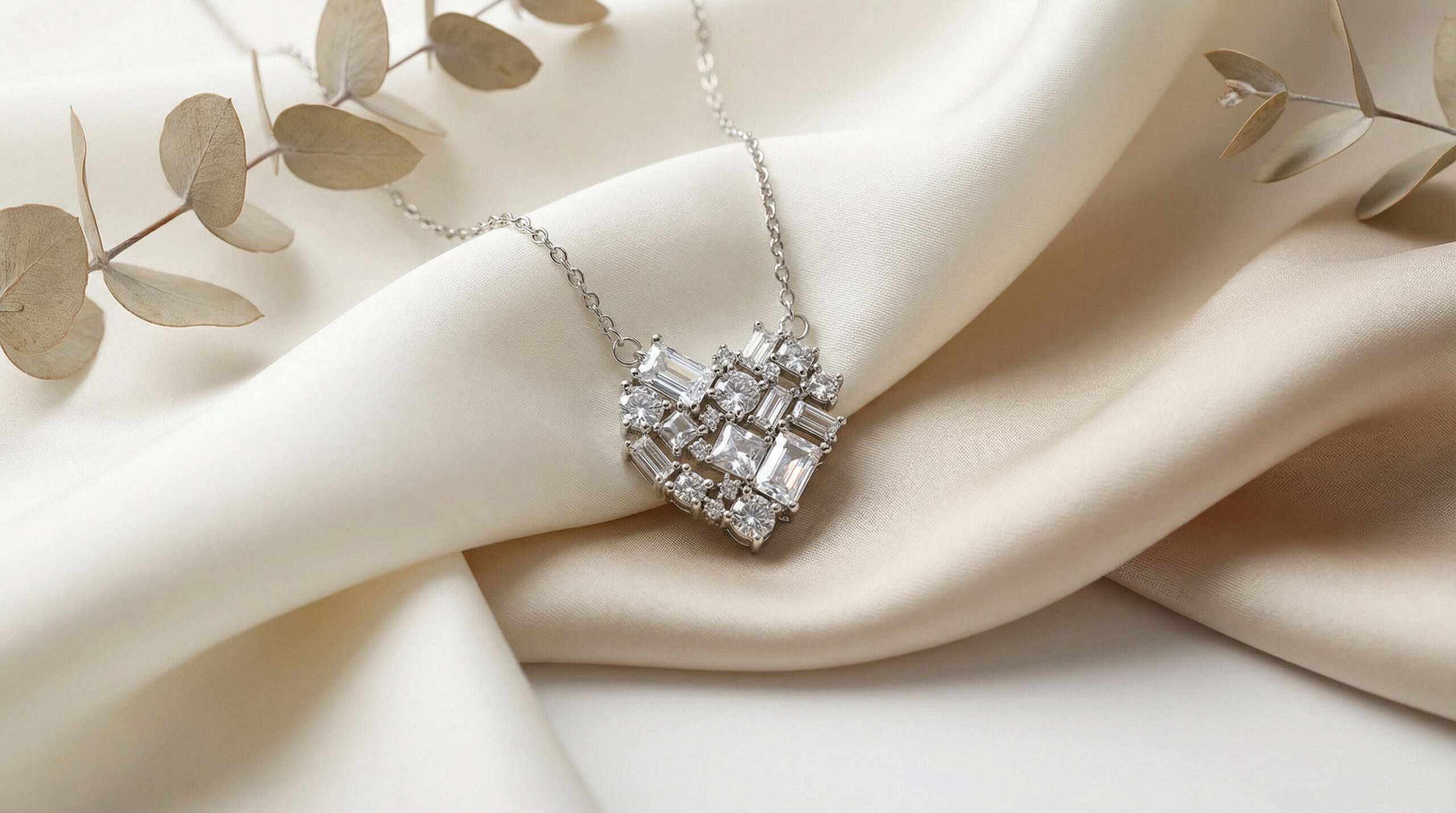 luna spark platinum plated 3a zircon heart necklace – elegant silver charm for women luna spark platinum plated 3a zircon heart necklace – elegant silver charm for women